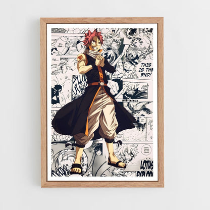 fairy-tail-6 cadre Bois clair