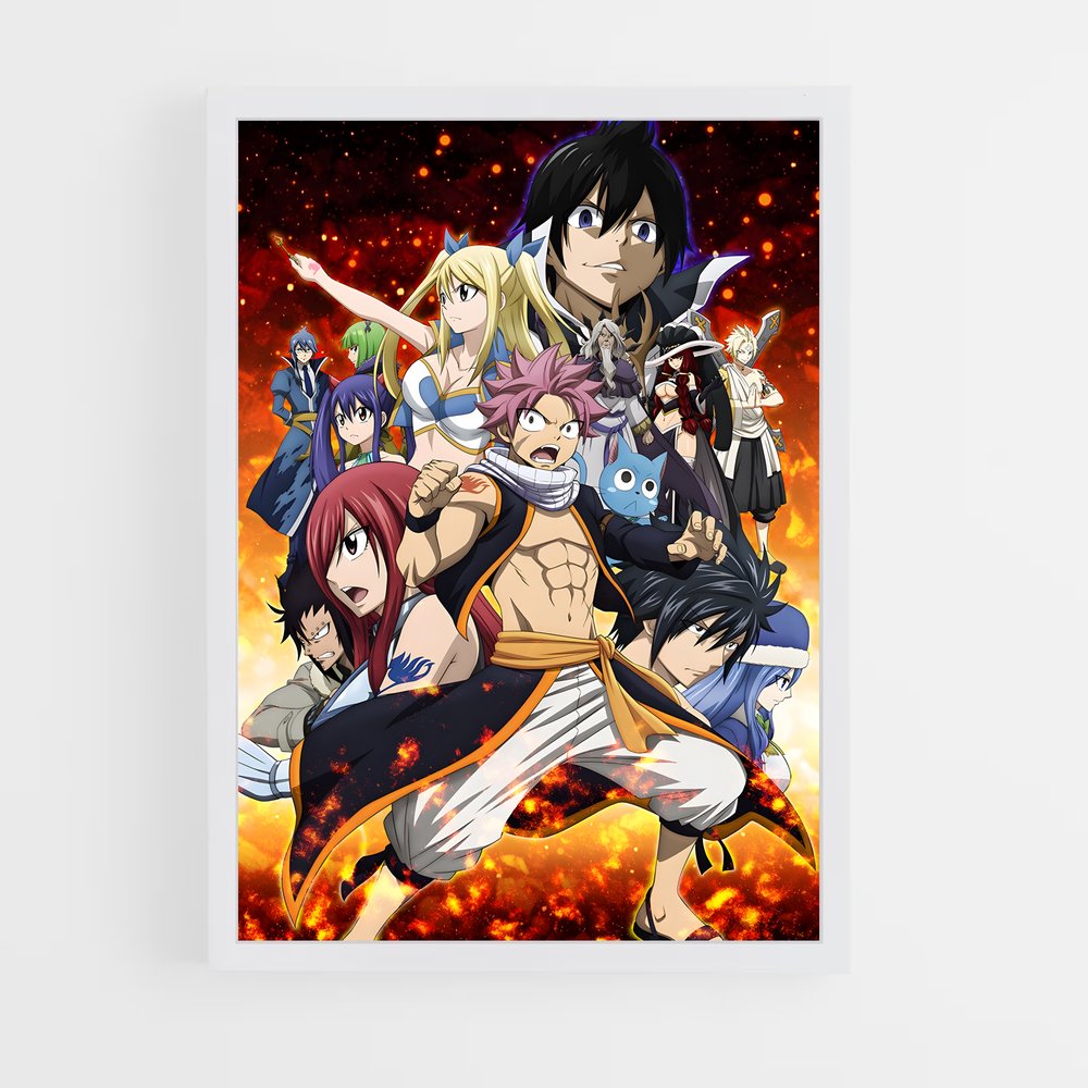 fairy-tail-7 cadre Blanc