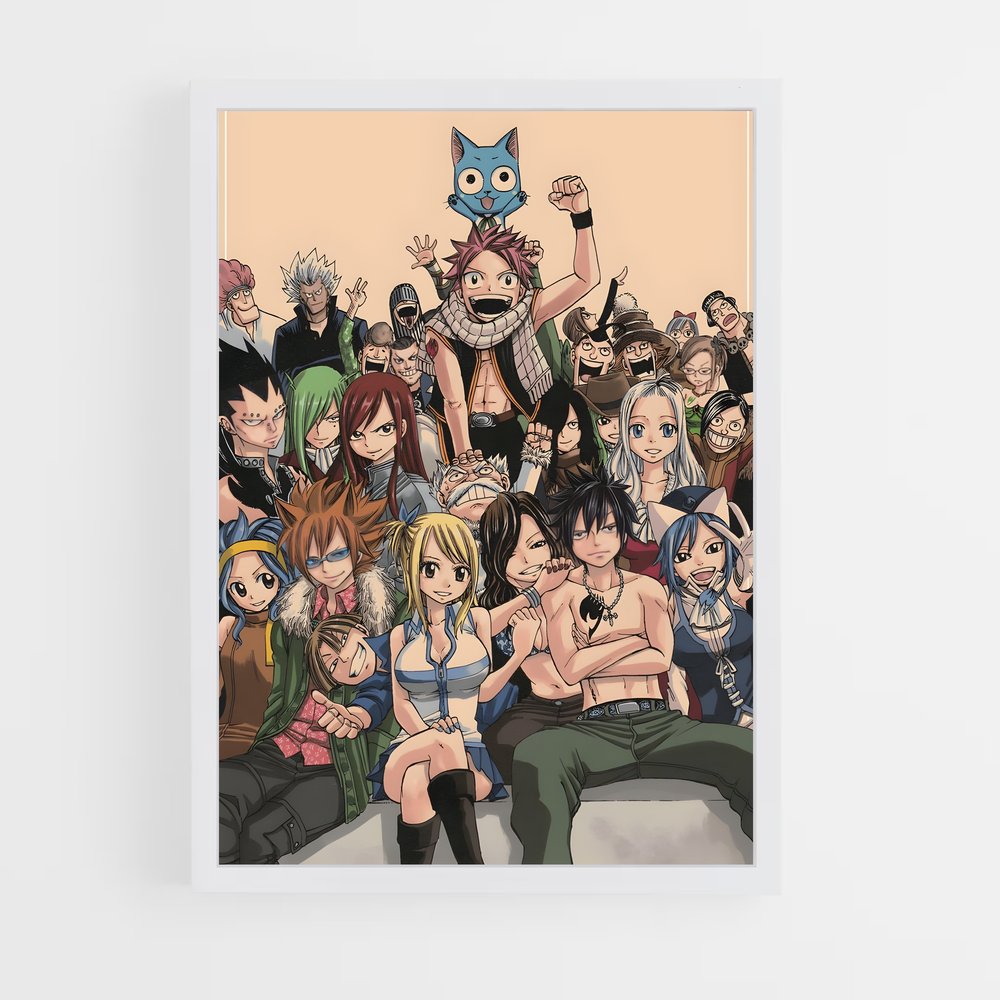 fairy-tail-9 cadre Blanc