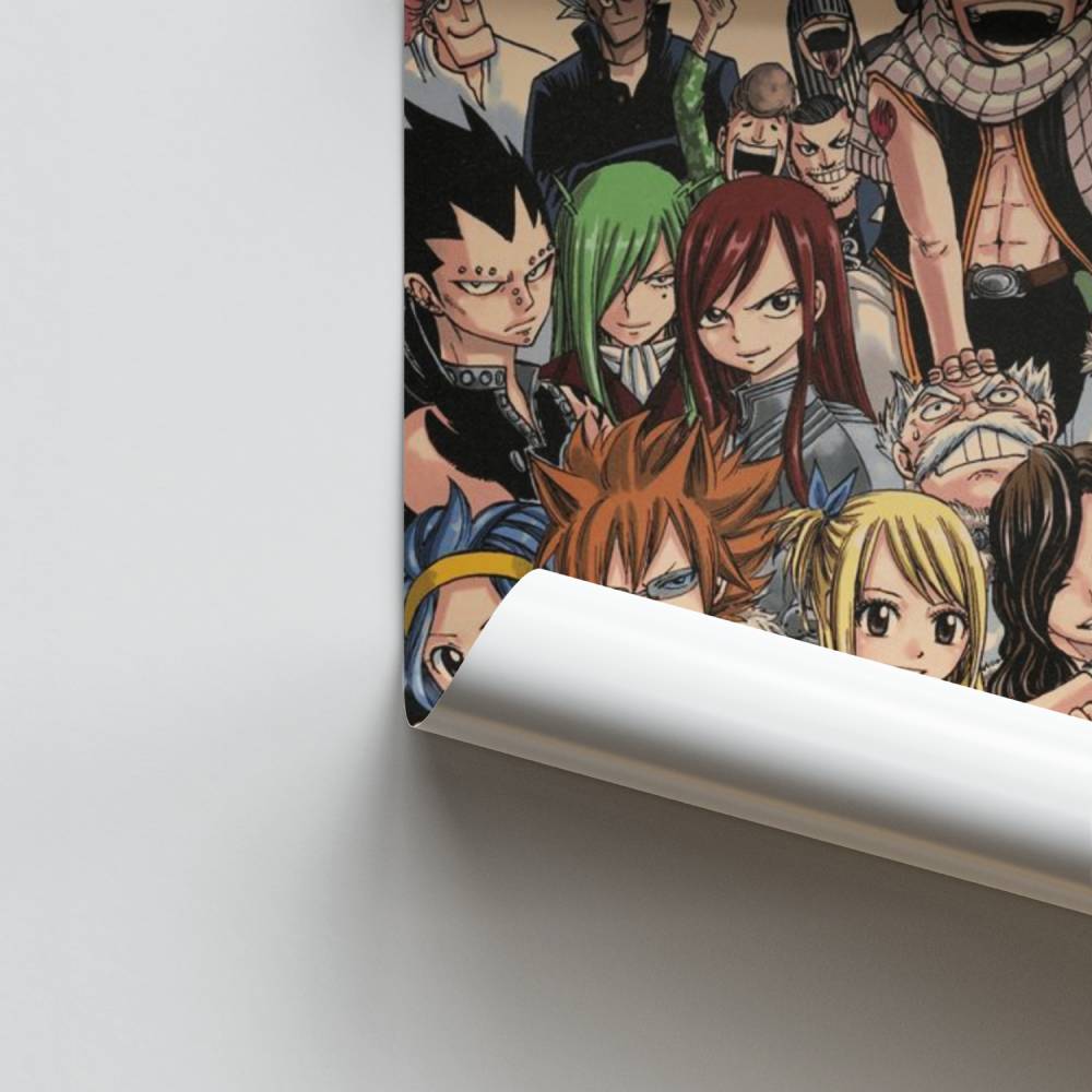 Poster di fan art di Fairy Tail