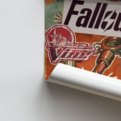 Poster vintage di Fallout