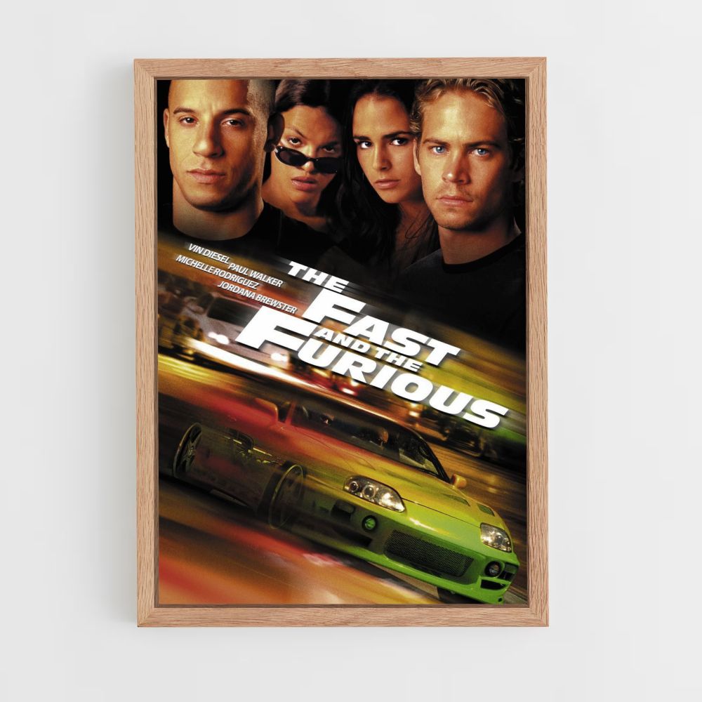 Poster Vin Diesel veloce e furioso