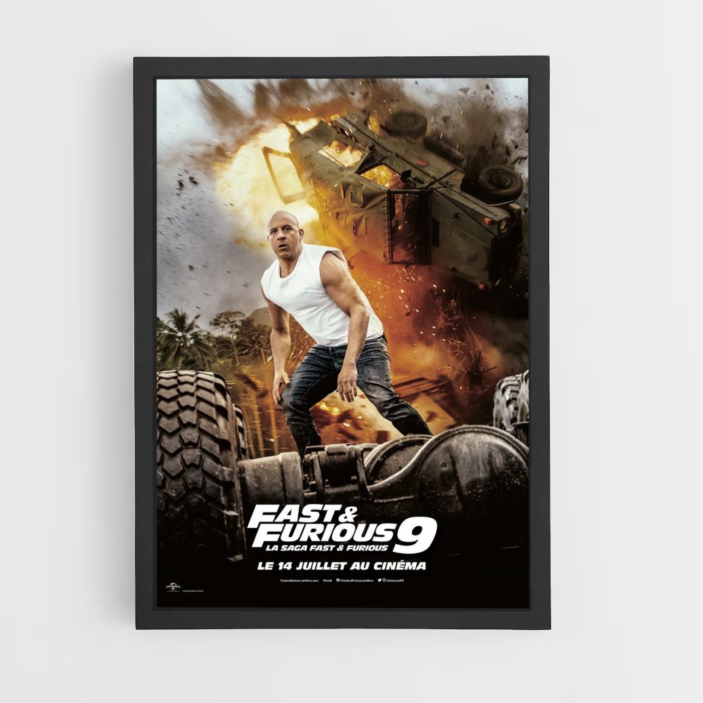 Poster Esplosione veloce e furiosa