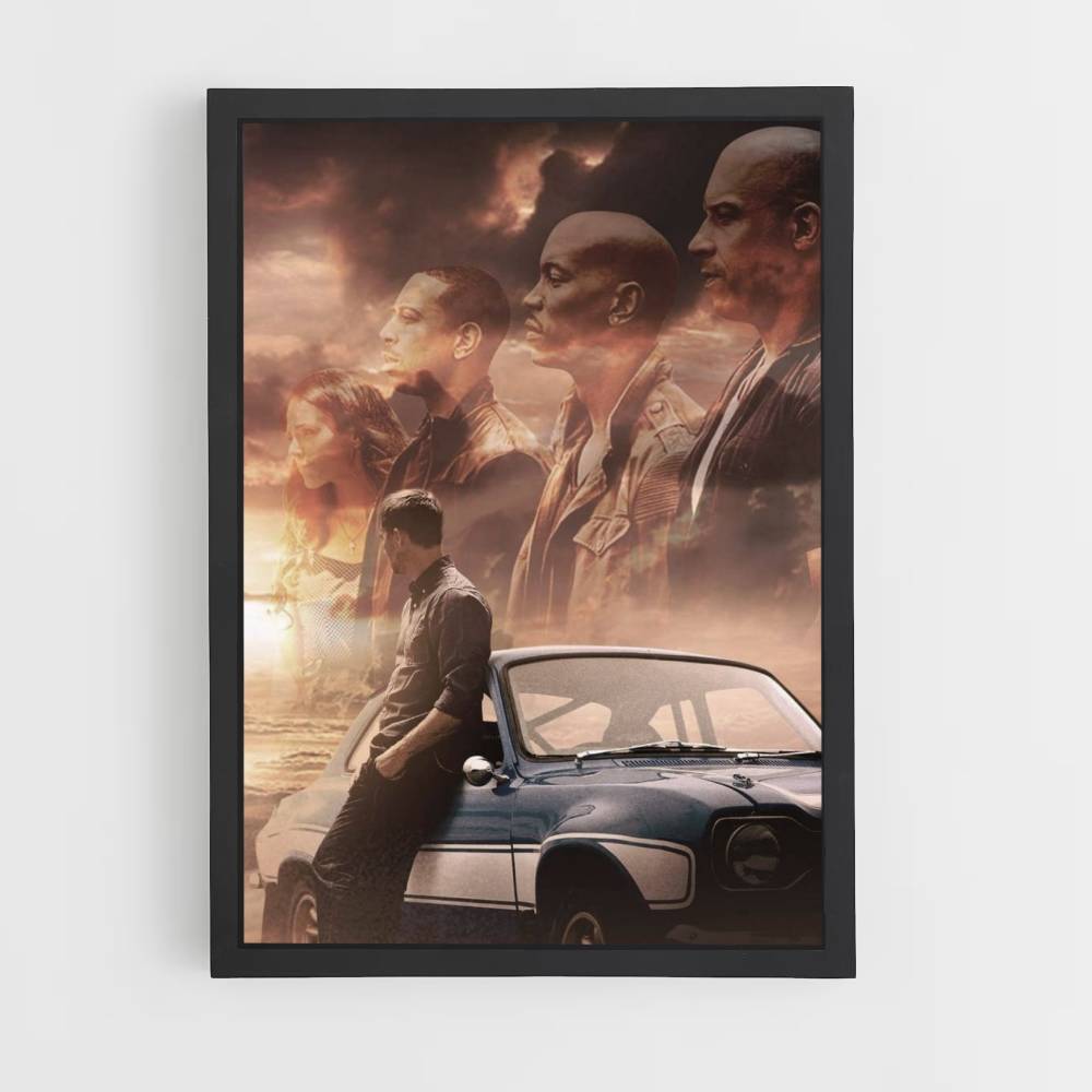 Poster della famiglia Fast and Furious