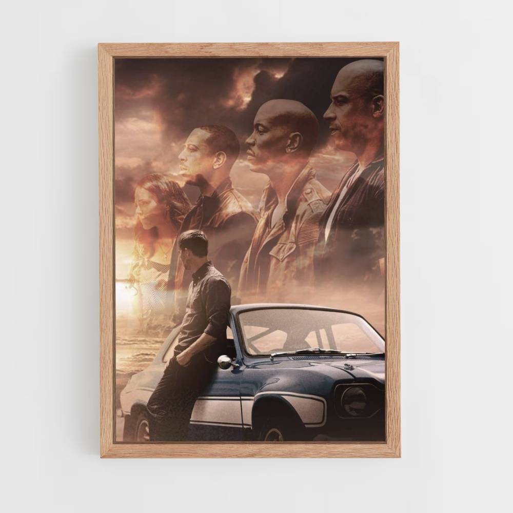 Poster della famiglia Fast and Furious