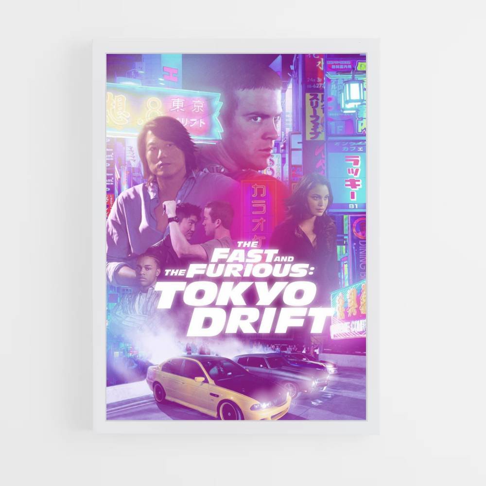 Poster Tokyo Drift Estetica