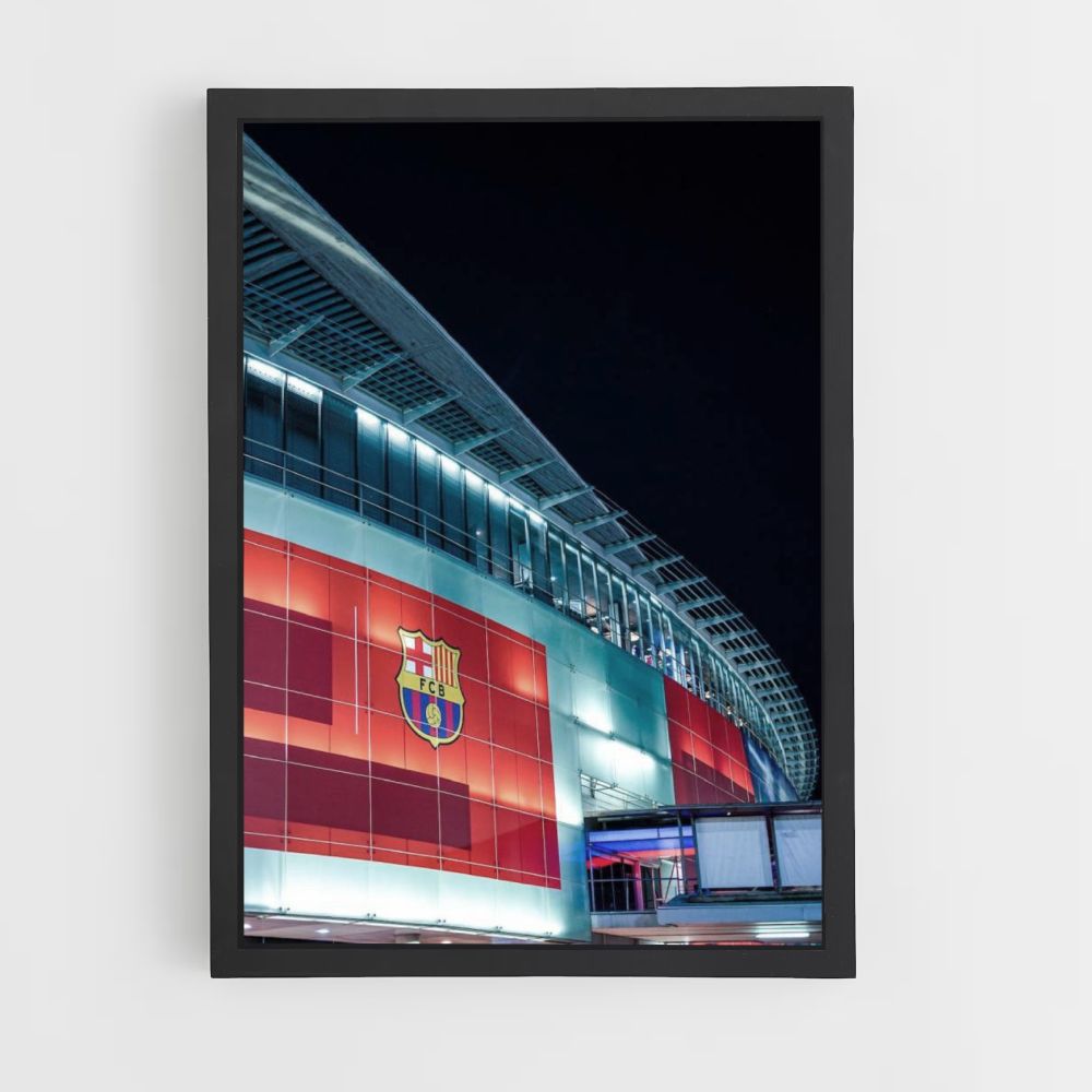 Poster Stadio di Barcellona