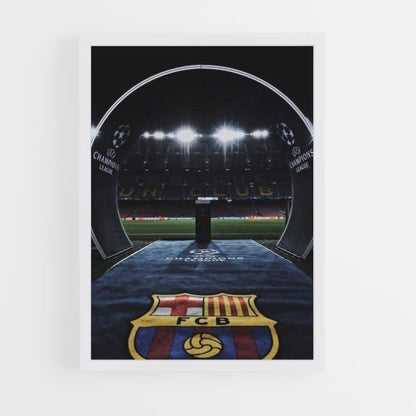 Poster FC Barcellona Champions League