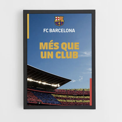 Poster Més que un club