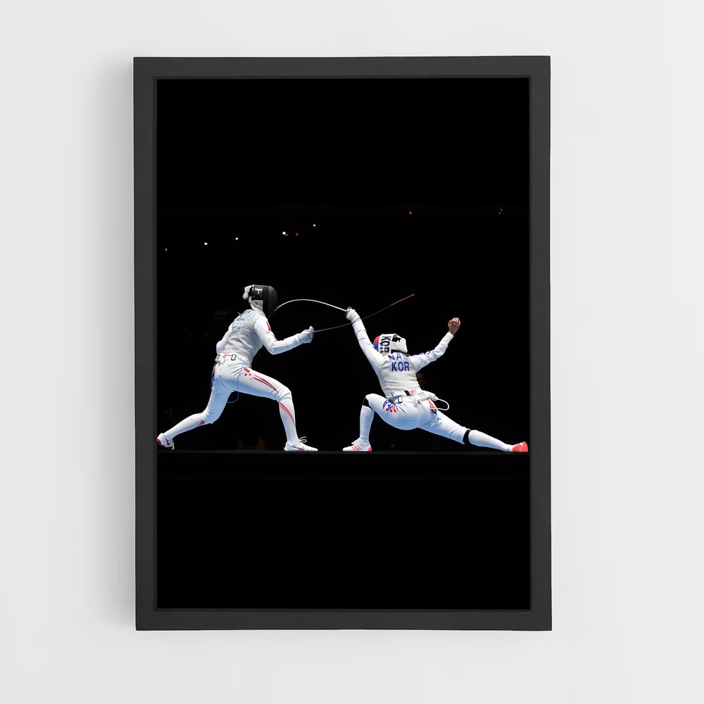 fencing-8 cadre Noir
