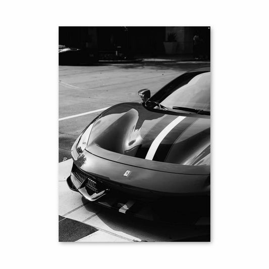 Poster Ferrari 488 Pista