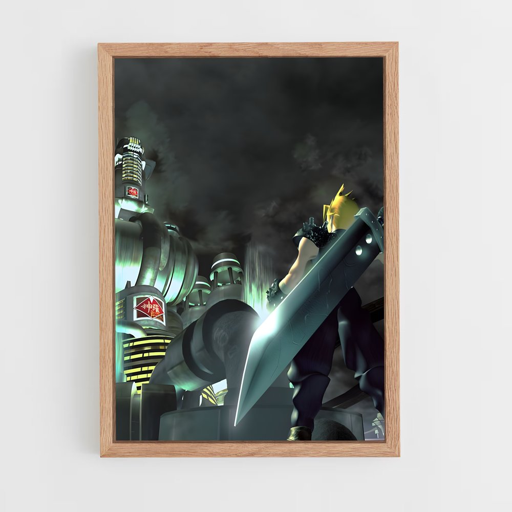final-fantasy-9 cadre Bois clair