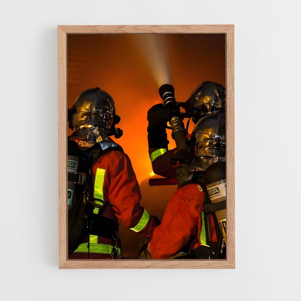 fireman-2 cadre Bois clair