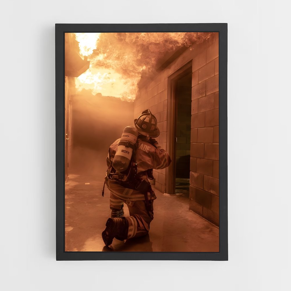 fireman-3 cadre Noir