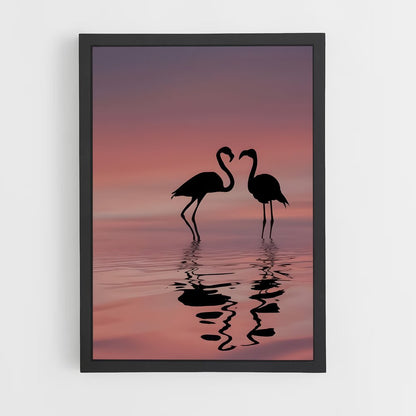 flamingo-6 cadre Noir
