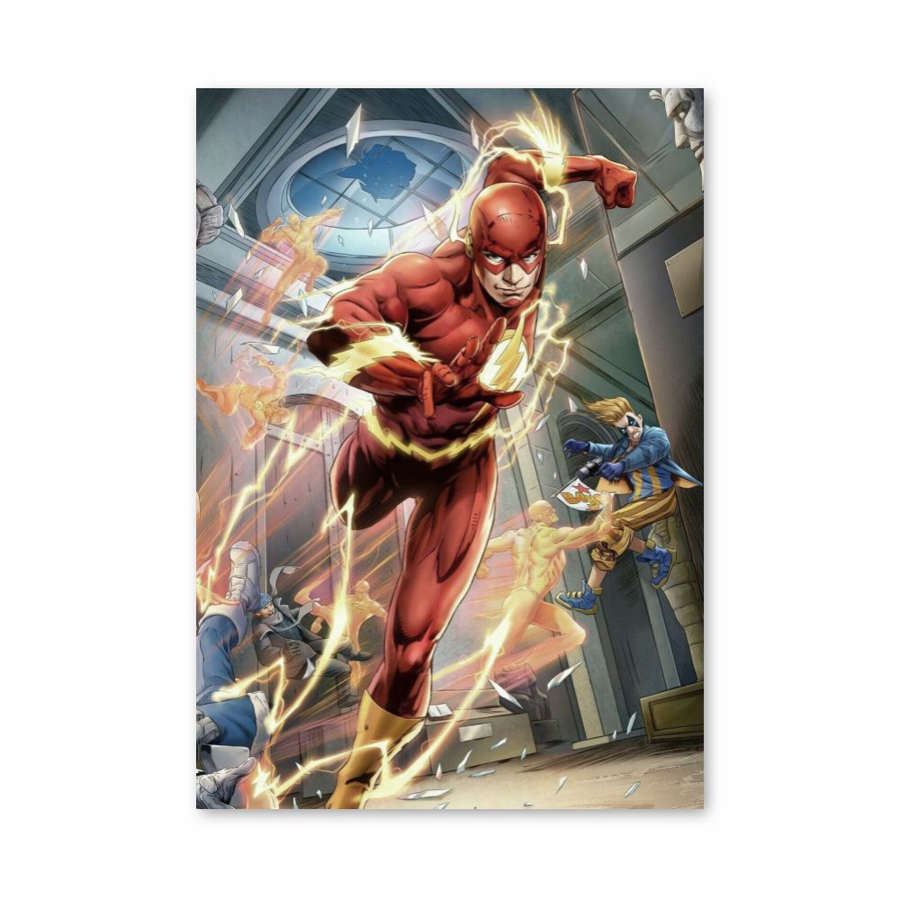 Poster di combattimento flash