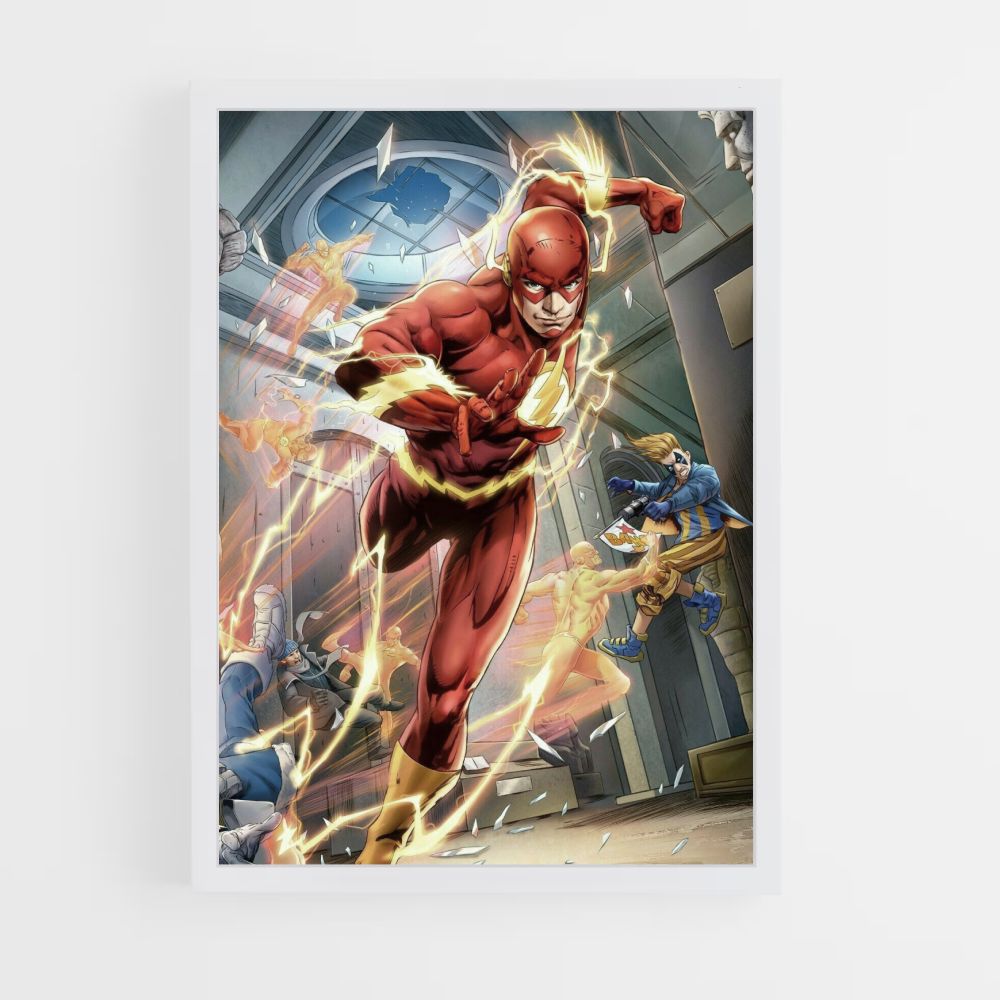 Poster di combattimento flash