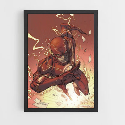 Velocità del flash del poster