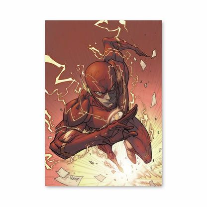 Velocità del flash del poster