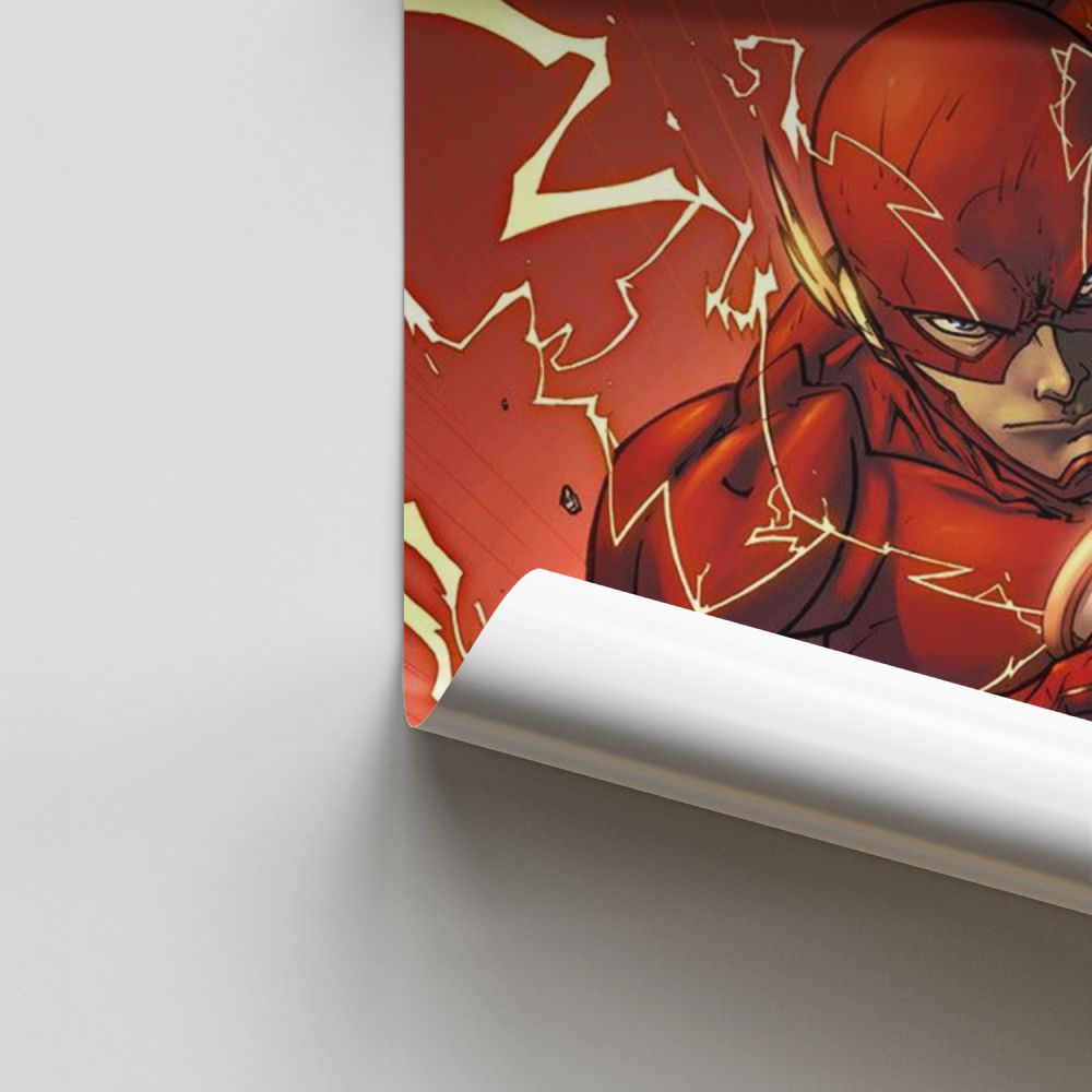 Velocità del flash del poster