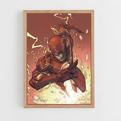 Velocità del flash del poster