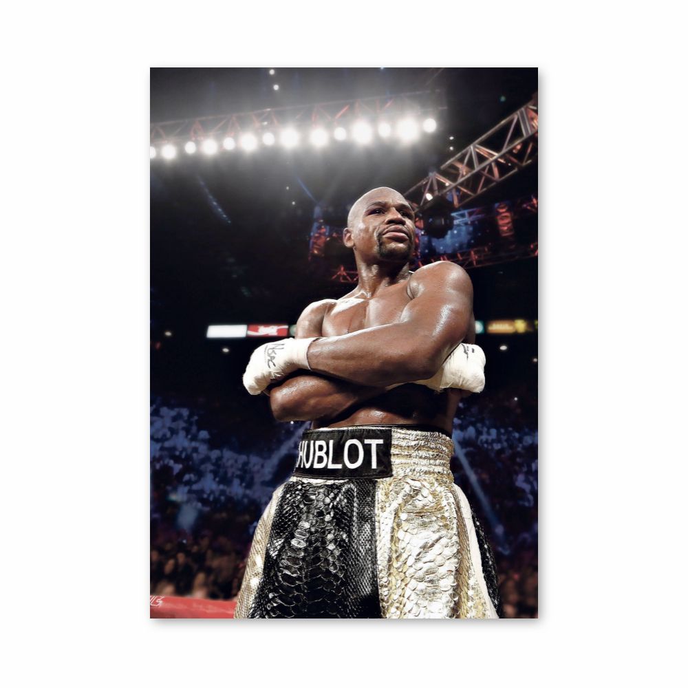 Poster Floyd Mayweather Hublot