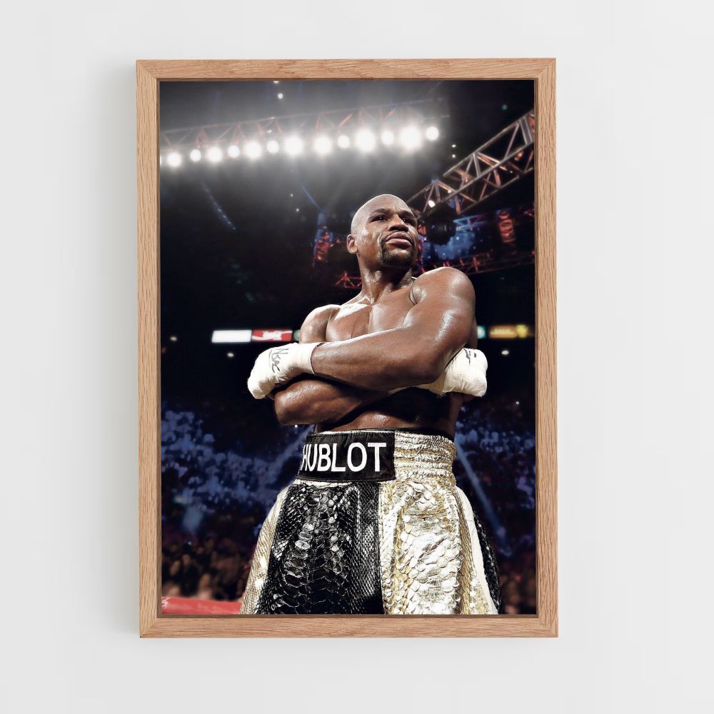 Poster Floyd Mayweather Hublot