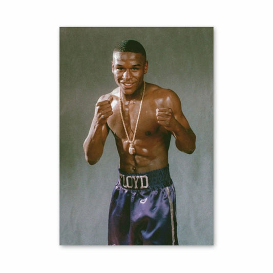 Poster Floyd Mayweather Young