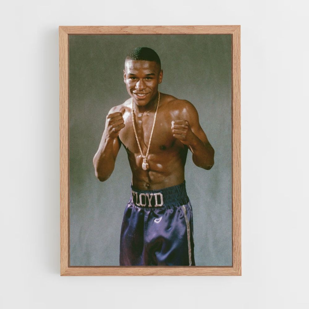 Poster Floyd Mayweather Young