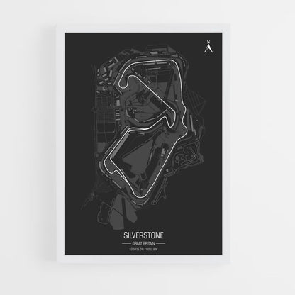 Poster Circuito di Silverstone