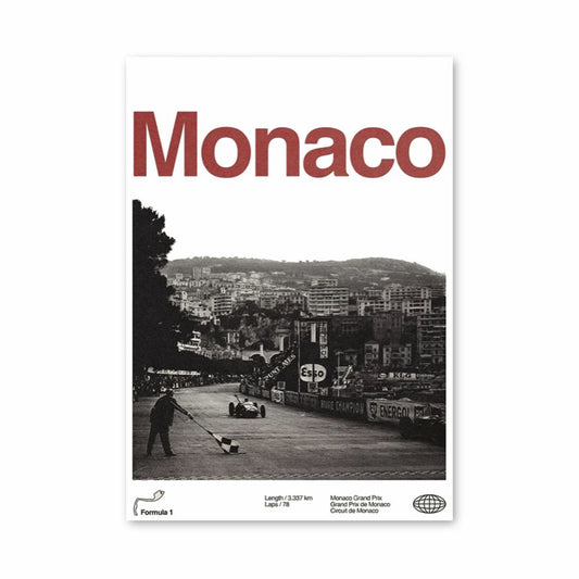 Manifesto Monaco F1