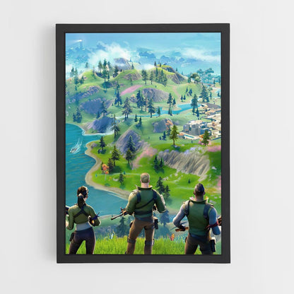 Poster Squadra Fortnite