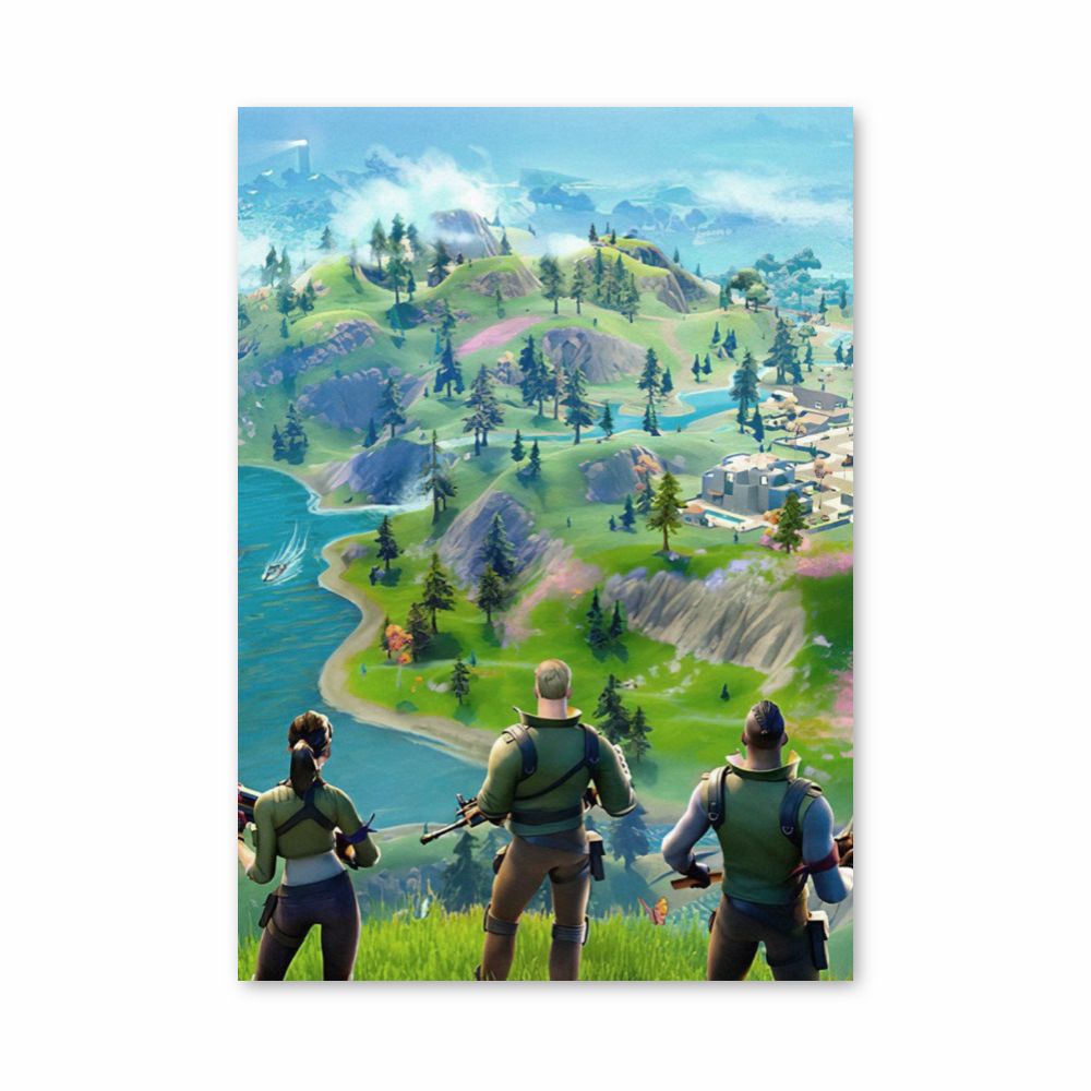 Poster Squadra Fortnite