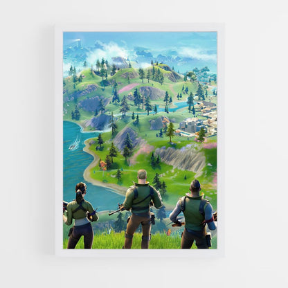 Poster Squadra Fortnite