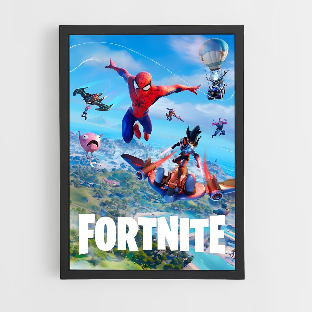 fortnite-3 cadre Noir