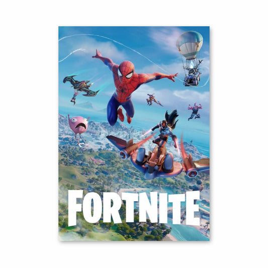 Locandina di Spiderman Fortnite