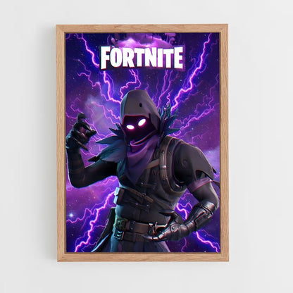 fortnite-6 cadre Bois clair