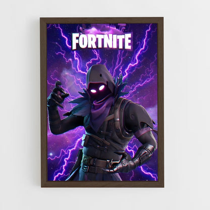 fortnite-6 cadre Bois foncé