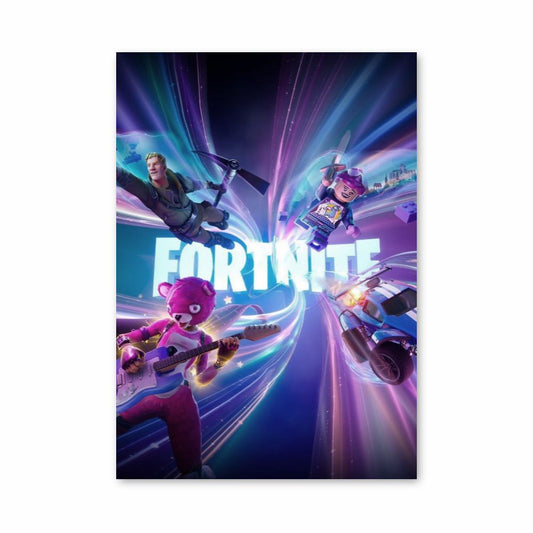 Poster viola di Fortnite