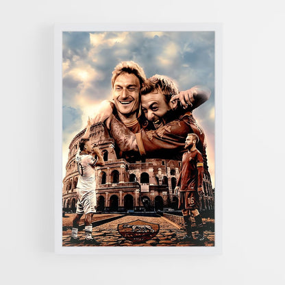 francesco-totti-12 cadre Blanc