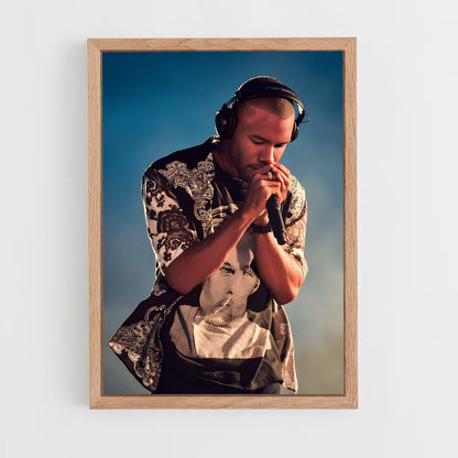 frank-ocean-1 cadre Bois clair