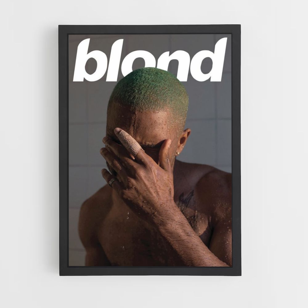 Poster Frank Ocean Biondo