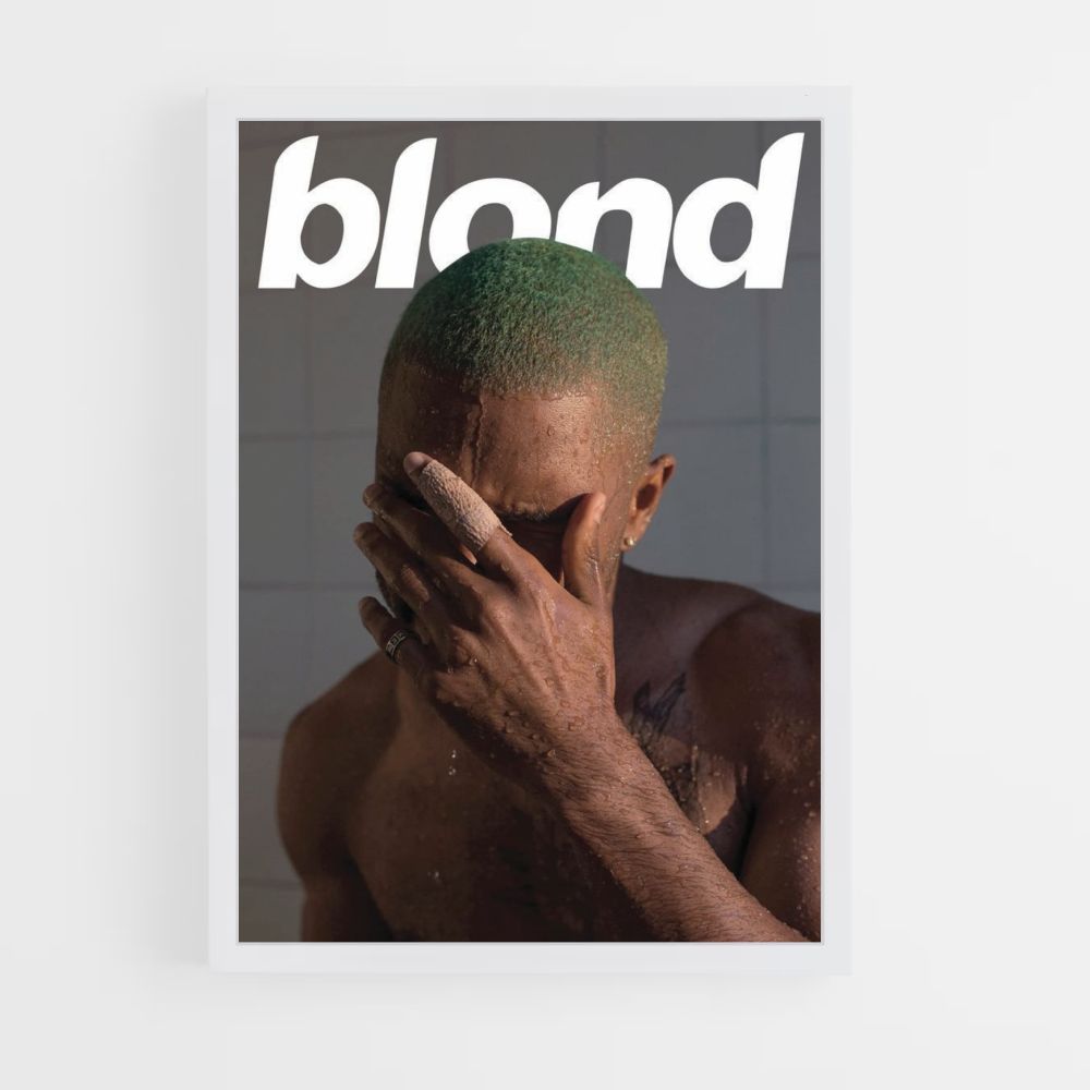 Poster Frank Ocean Biondo