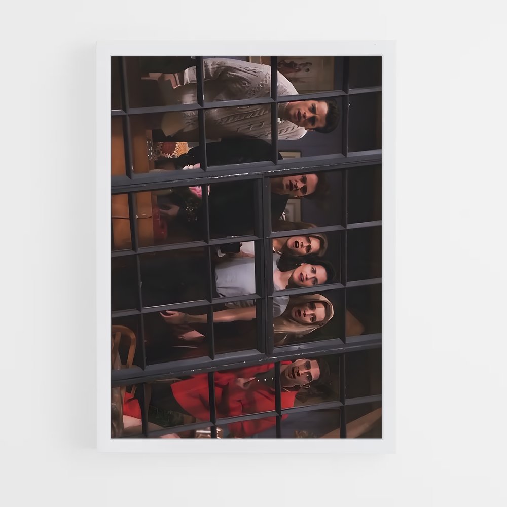 friends-9 cadre Blanc
