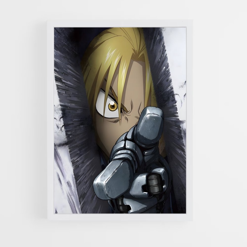 full-metal-alchemist-10 cadre Blanc