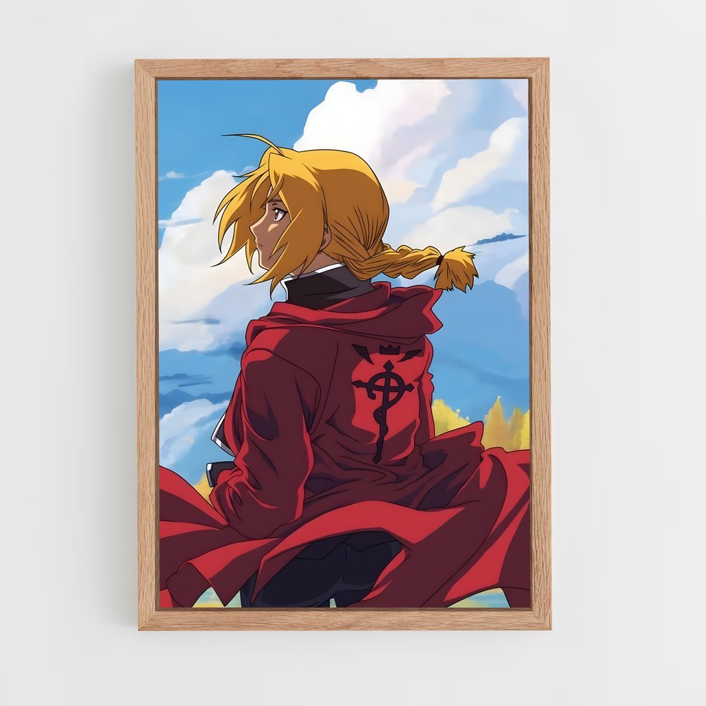 full-metal-alchemist-12 cadre Bois clair