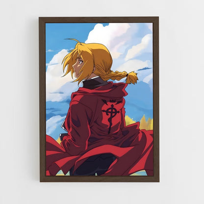 full-metal-alchemist-12 cadre Bois foncé
