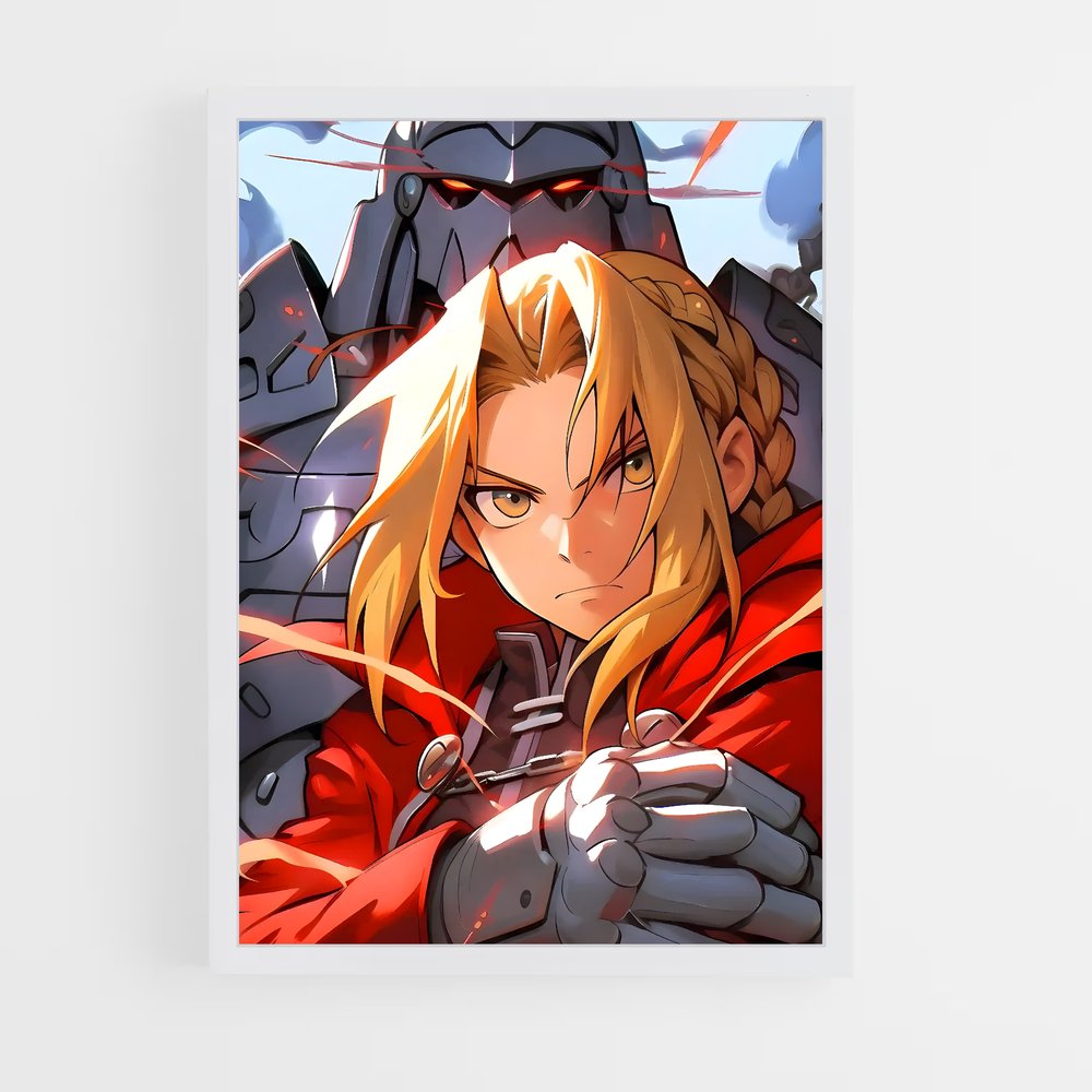full-metal-alchemist-4 cadre Blanc