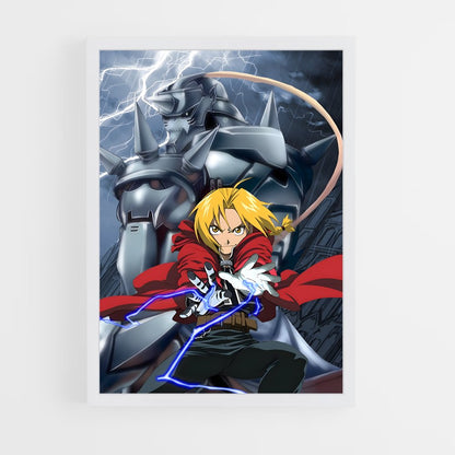 full-metal-alchemist-5 cadre Blanc