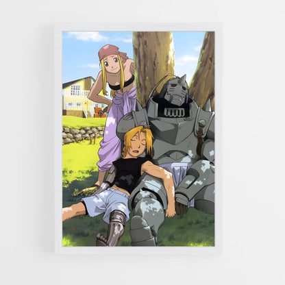 full-metal-alchemist-8 cadre Blanc